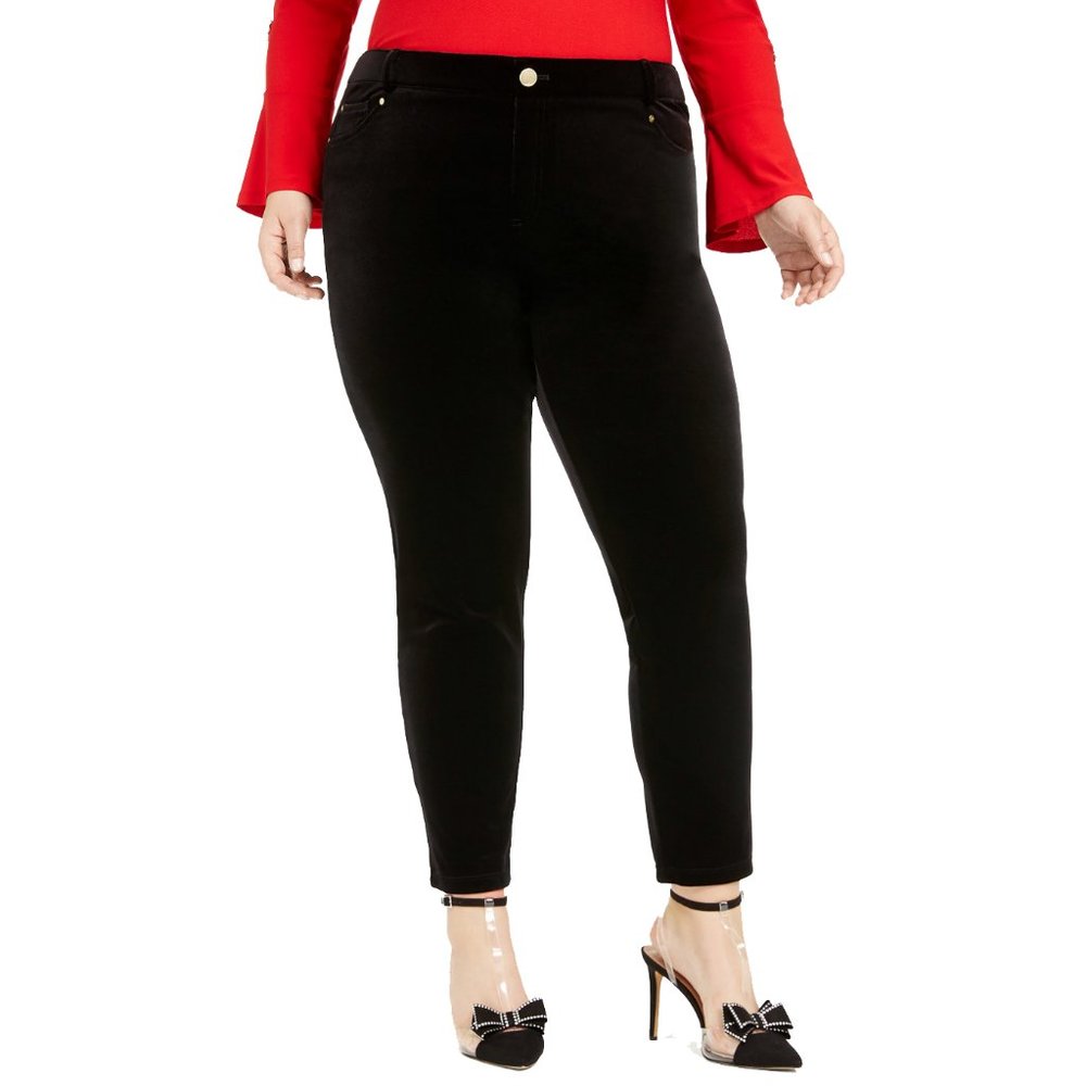 INC International Concepts Black Skinny Pants